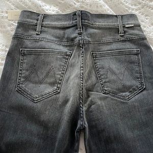 Mother jeans gray/black The Hustler jeans 29